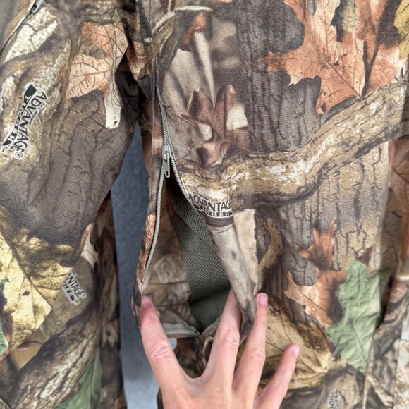 Wrangler Mens Rugged Wear VTG Button Up Shirt Size XXL Advantage Timber Camo - Picture 8 of 14